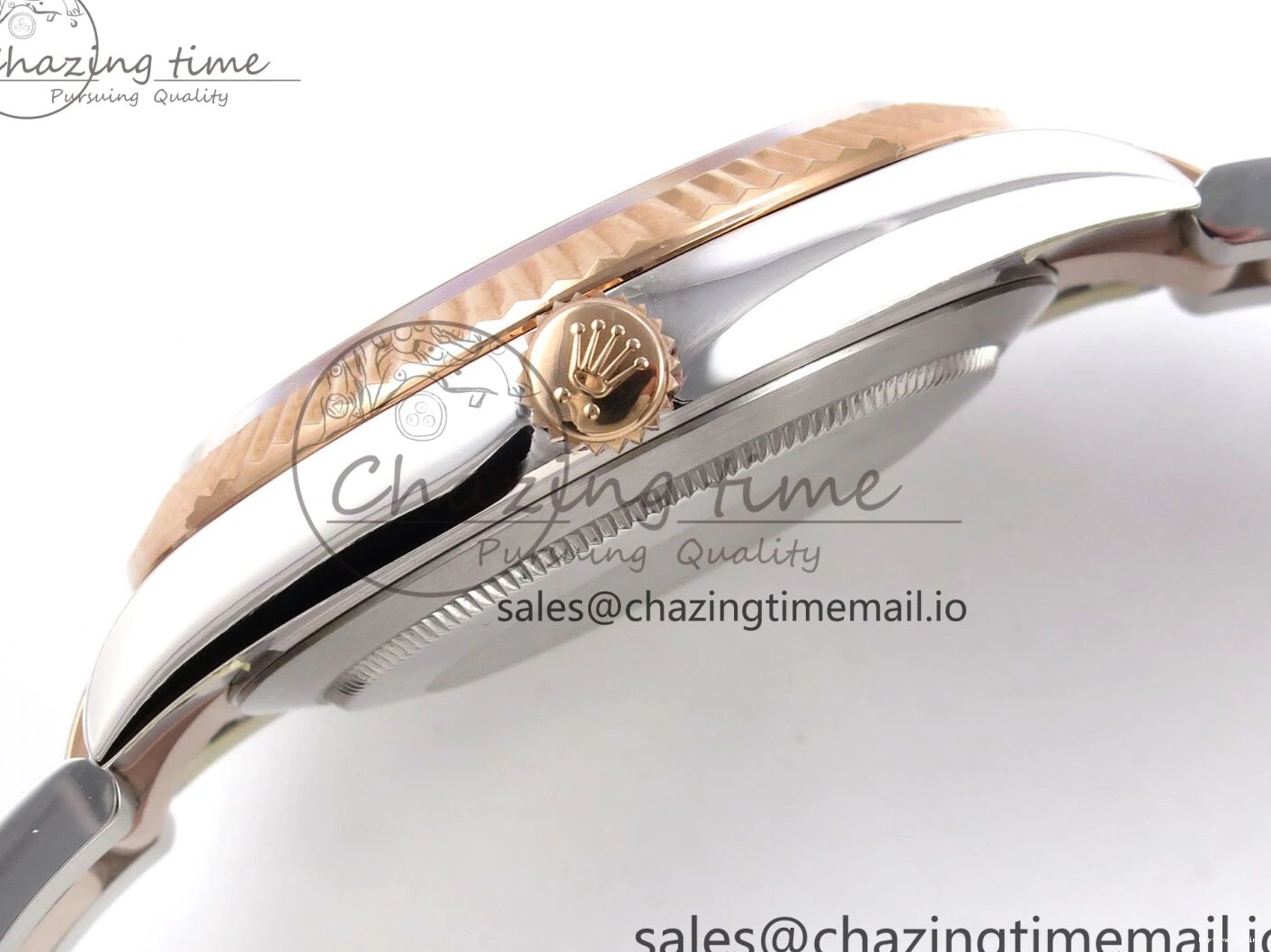 1231 DateJust 41 126331 ARF 1:1 Best Edition 904L Steel Silver Textured Dial on SS RG Oyster Bracelet SH3235（Gain Weight） TechFriendly 1097